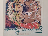 Andy warhol : affiche : tiger - afbeelding 1 van  2