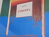 Andy warhol lithograaf - ''chanel n0.5'' - in nieuwe lijst - afbeelding 3 van  7