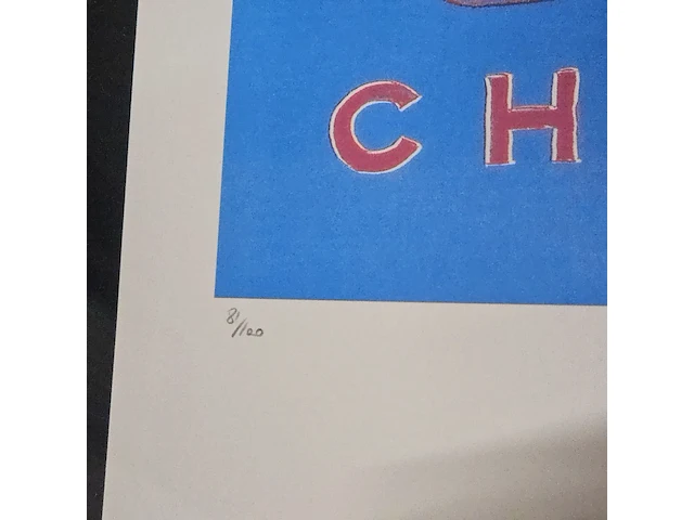 Andy warhol lithograaf - ''chanel n0.5'' - in nieuwe lijst - afbeelding 5 van  7
