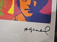 Andy warhol lithograaf - ''john lennon'' - in nieuwe lijst - afbeelding 4 van  7