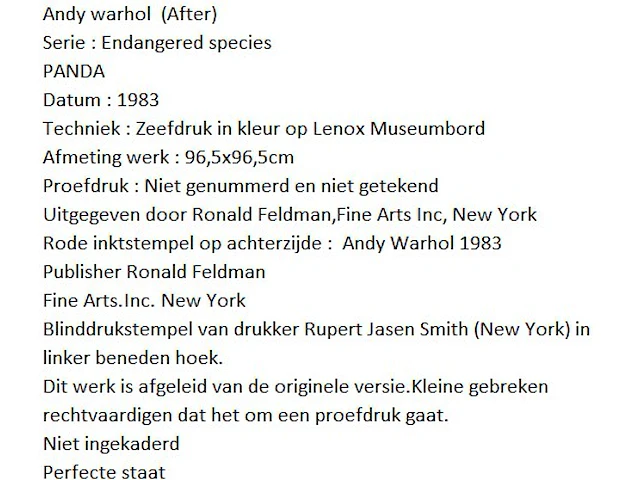 Andy warhol - afbeelding 3 van  3