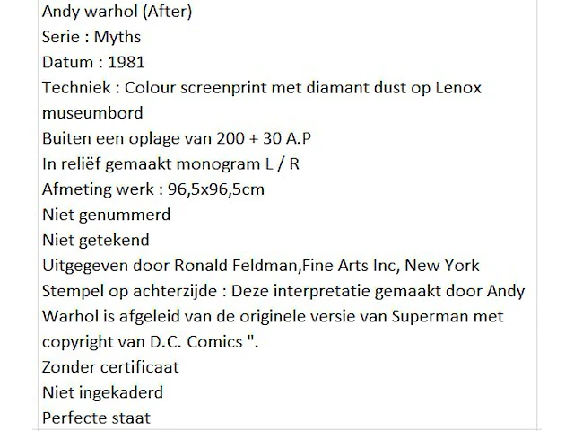 Andy warhol - afbeelding 4 van  4