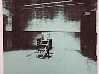 Andy warholl little electric chair - afbeelding 1 van  1