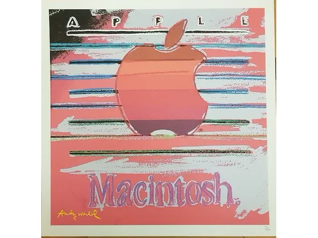 Andy warholl macintosh - afbeelding 1 van  1
