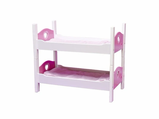 Angel toys poppen stapelbedje hout, afm 50,5 x 27,5 x 43 cm - afbeelding 2 van  2