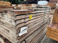 Angelim pedra balken fijnbezaagd 1600-2200x105x55mm (90x) - afbeelding 2 van  3