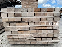 Angelim pedra balken fijnbezaagd 2500x105x55mm (41x) - afbeelding 3 van  3
