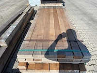 Angelim pedra balken fijnbezaagd 2500x105x55mm (51x) - afbeelding 1 van  3