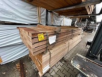 Angelim pedra balken fijnbezaagd 3400-3700x105x55mm (45x) - afbeelding 2 van  3
