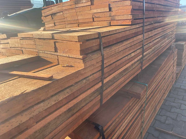 Angelim pedra beschoeiingsplanken 1500-3000x150x20mm (150x) - afbeelding 2 van  3