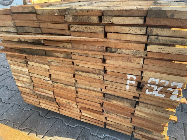 Angelim pedra beschoeiingsplanken 3000-4500x150x20mm (144x) - afbeelding 3 van  3
