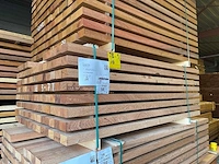 Angelim pedra hardhouten regels geschaafd 45x68mm, lengte 160cm (115x) - afbeelding 3 van  3