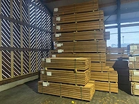 Angelim pedra hardhouten regels geschaafd 45x68mm, lengte 185cm (100x) - afbeelding 2 van  3