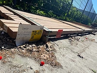 Angelim pedra hardhouten regels geschaafd 45x68mm, lengte 405-435cm (11x) - afbeelding 2 van  3