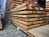Angelim pedra hardhouten regels geschaafd 45x68mm, lengte 465-555cm (108x) - afbeelding 3 van  3