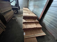 Angelim pedra latten geschaafd 4300-4600x45x20mm (194x) - afbeelding 1 van  3