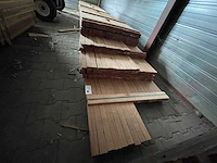 Angelim pedra latten geschaafd 4300-4600x45x20mm (194x) - afbeelding 2 van  3