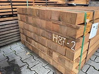 Angelim pedra palen fijnbezaagd 2500x78x78mm (36x) - afbeelding 3 van  3