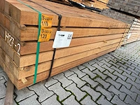 Angelim pedra palen fijnbezaagd 2500x78x78mm (36x) - afbeelding 2 van  3