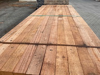 Angelim pedra palen fijnbezaagd 2500x78x78mm (36x)