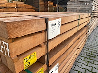 Angelim pedra palen fijnbezaagd 2500x78x78mm (36x) - afbeelding 2 van  3