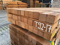 Angelim pedra palen fijnbezaagd 2500x78x78mm (36x) - afbeelding 3 van  3