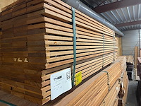 Angelim pedra planken geschaafd 1900-2200x145x21mm (115x) - afbeelding 2 van  3