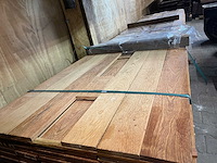 Angelim pedra planken geschaafd 2800-4950x145x21mm (87x) - afbeelding 1 van  3