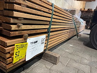 Angelim pedra planken geschaafd 2800-4950x145x21mm (87x) - afbeelding 2 van  3