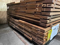 Angelim pedra planken geschaafd 2800-4950x145x21mm (87x) - afbeelding 3 van  3
