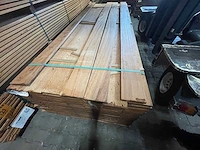 Angelim pedra planken geschaafd 2800x145x21mm (72x) - afbeelding 1 van  3