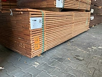 Angelim pedra planken geschaafd 2800x145x21mm (72x) - afbeelding 2 van  3