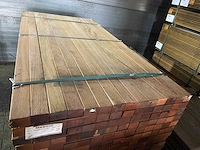 Angelim pedra regels geschaafd 1850x68x45mm (168x) - afbeelding 1 van  3