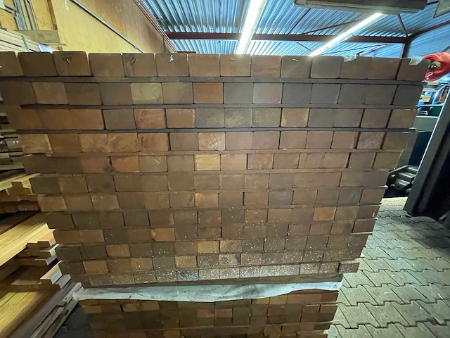 Angelim pedra regels geschaafd 2000x68x42mm (168x) - afbeelding 3 van  3