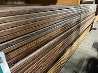 Angelim pedra vlonderplanken 2750x143x21mm (70x) - afbeelding 2 van  3