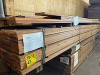 Angelim pedra vlonderplanken 4900-5500x143x21mm (89x) - afbeelding 2 van  3