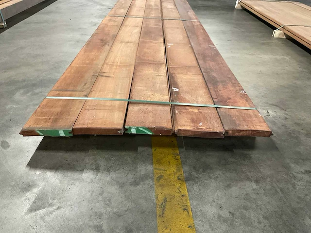 Angelim vermelho damwanddelen 30x185 mm (5x) - afbeelding 4 van  6