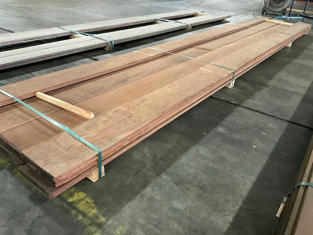 Angelim vermelho damwanddelen 30x220 mm (10x) - afbeelding 3 van  6
