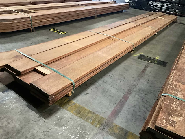 Angelim vermelho damwanddelen 30x220 mm (11x) - afbeelding 3 van  6
