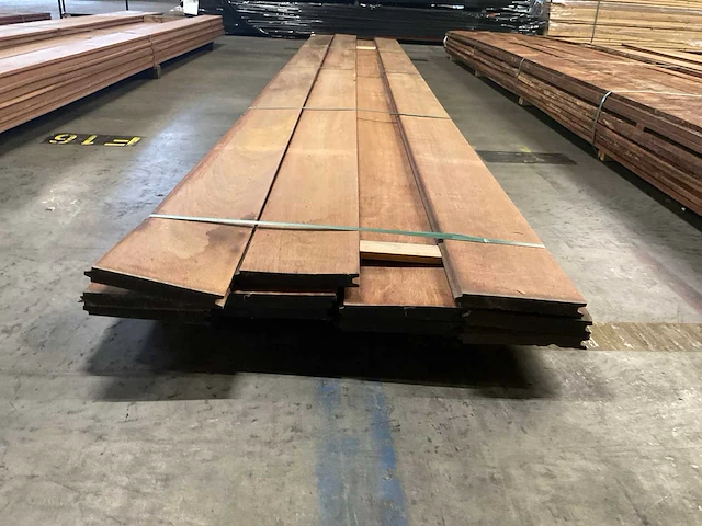 Angelim vermelho damwanddelen 30x220 mm (11x) - afbeelding 4 van  6