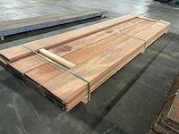 Angelim vermelho damwanddelen 30x220 mm (14x) - afbeelding 3 van  6