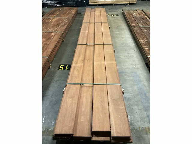 Angelim vermelho damwanddelen 30x220 mm (19x) - afbeelding 5 van  7