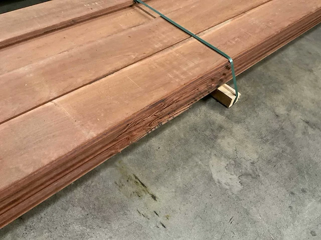Angelim vermelho damwanddelen 30x220 mm (19x) - afbeelding 6 van  7