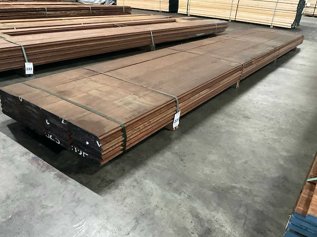 Angelim vermelho damwanddelen 30x220 mm (24x) - afbeelding 1 van  6