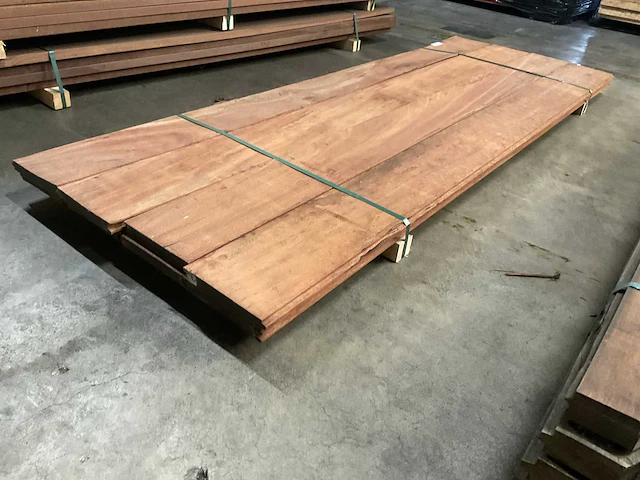 Angelim vermelho damwanddelen 30x220 mm (8x) - afbeelding 3 van  6