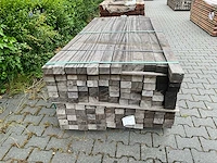 Angelim vermelho hardhout balk (2000-2500x80x50mm) (132x) - afbeelding 2 van  4