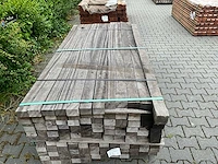 Angelim vermelho hardhout balk (2000-2500x80x50mm) (132x) - afbeelding 3 van  4