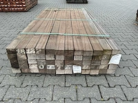 Angelim vermelho hardhout balk (2000x80x50mm) (60x) - afbeelding 2 van  4
