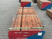 Angelim vermelho hardhout balk (2000x90x45mm) (120x) - afbeelding 3 van  4