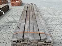 Angelim vermelho hardhout balk (4500x130x45mm) (65x) - afbeelding 2 van  4